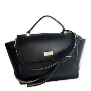 Kate Spade Arbour Hill All Leather Top Handle Satchel Tote Bag